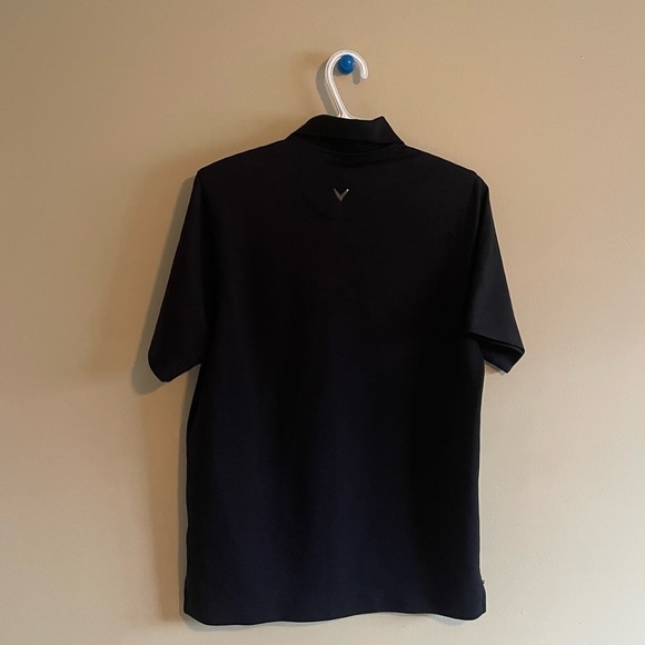 CALLAWAY Polo Golf Shirt Black | Callaway - Picture 6 of 8